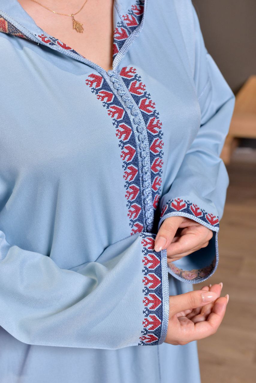 🌸 Nouvelle Djellaba Moderne – Softella 🌸