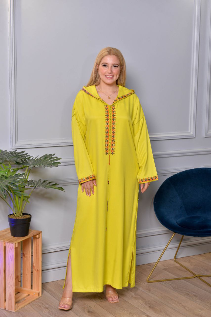 🌸 Nouvelle Djellaba Moderne – Softella 🌸