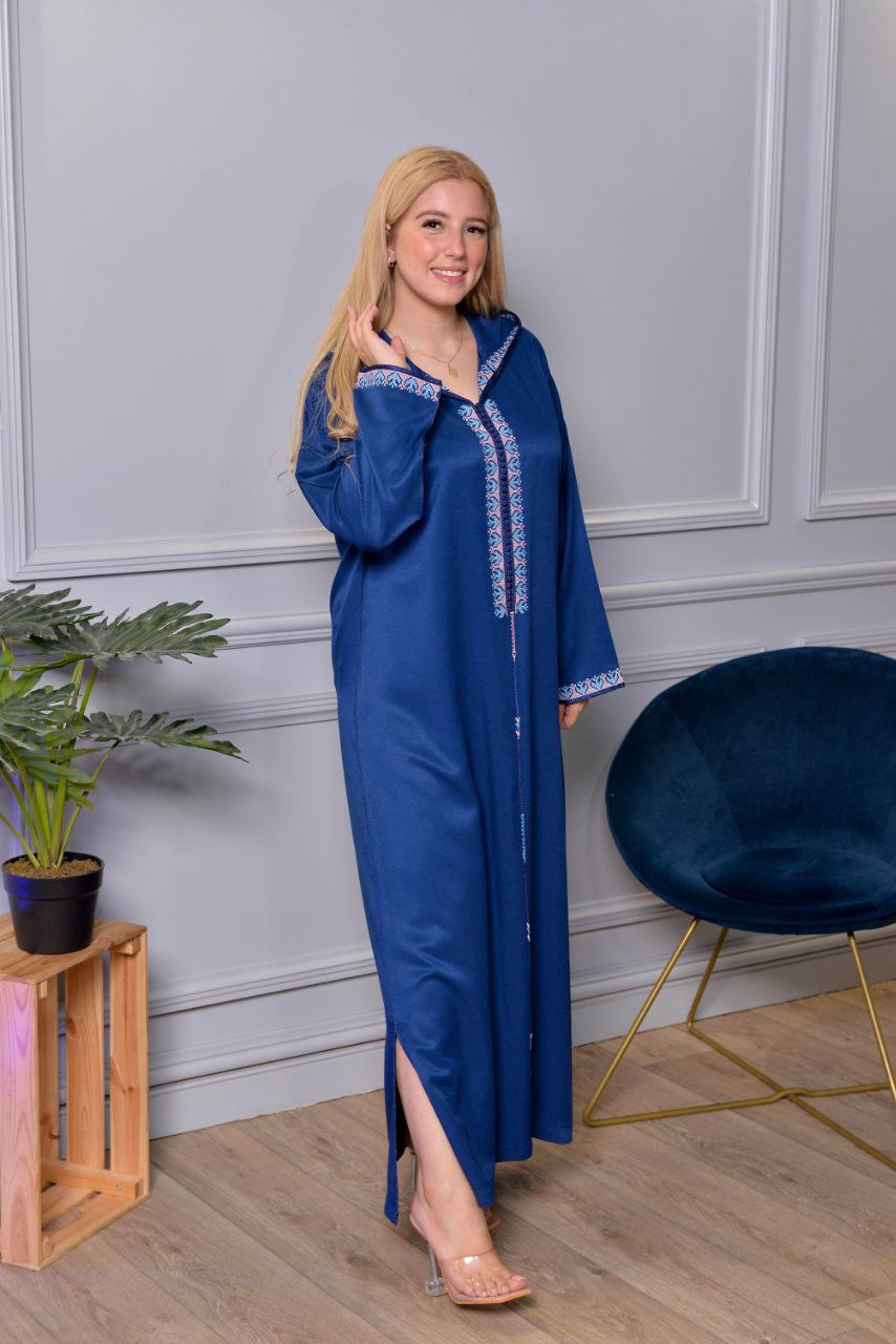 🌸 Nouvelle Djellaba Moderne – Softella 🌸
