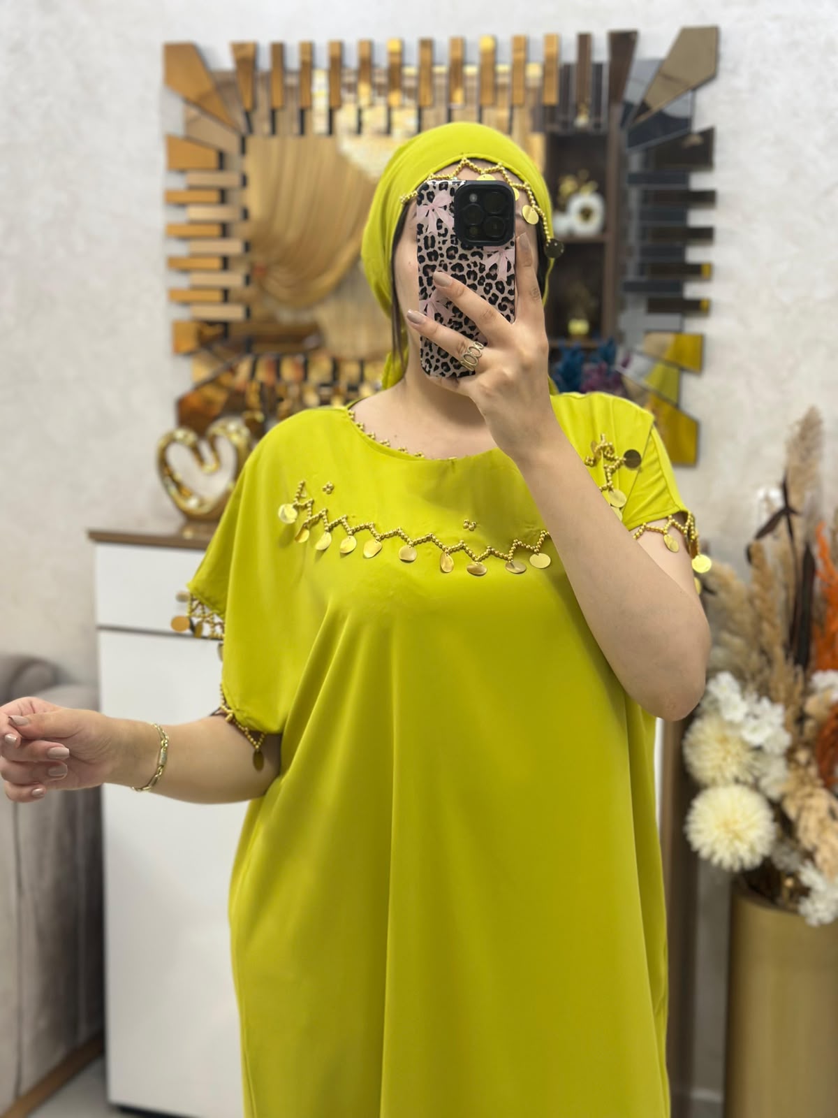 👗 Abaya égyptienne avec foulard