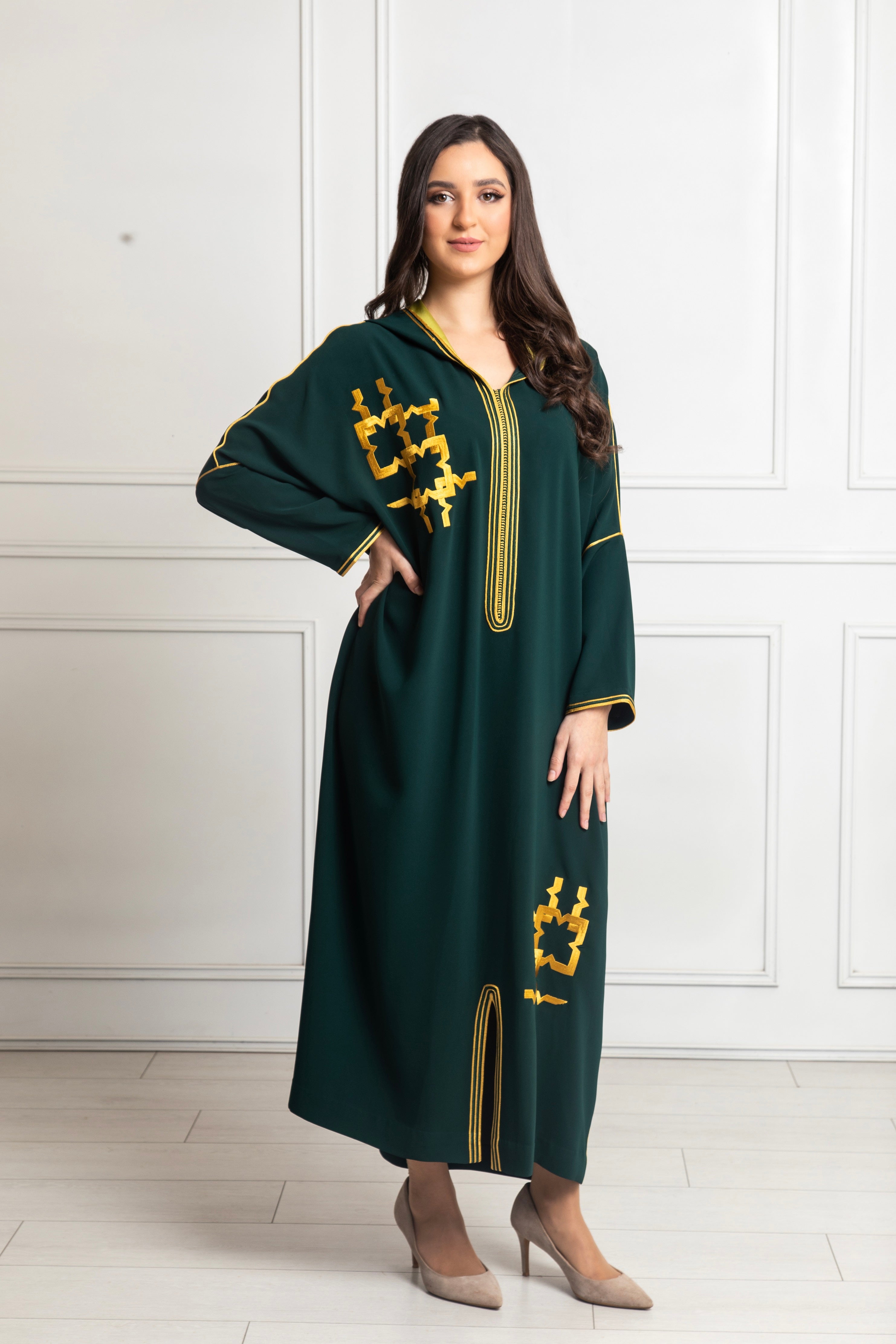 Djellaba Mosaïque - Oversize en Broderie