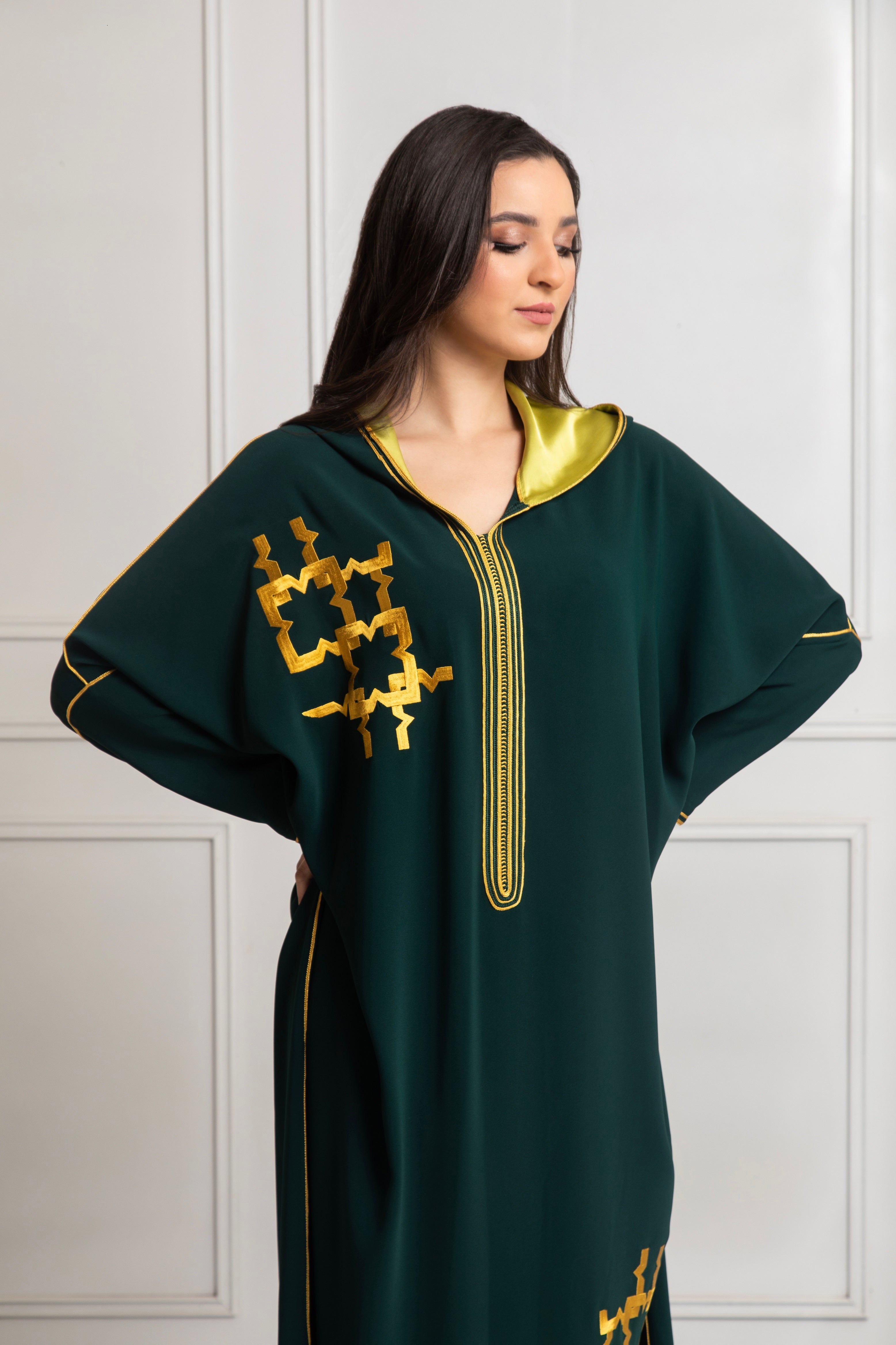 Djellaba Mosaïque - Oversize en Broderie