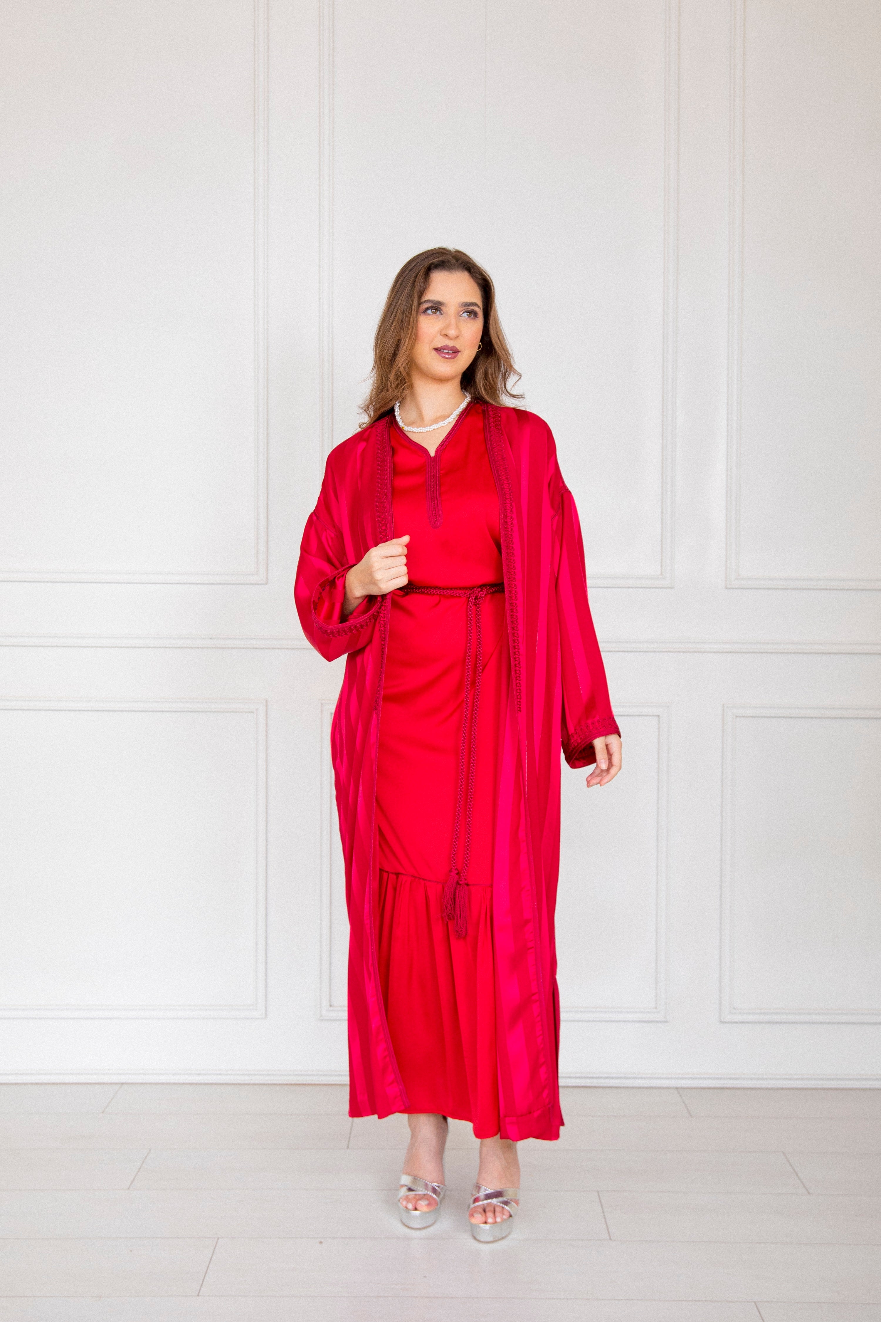 Ensemble Kimono et Robe - Jawhara & Demi-soie