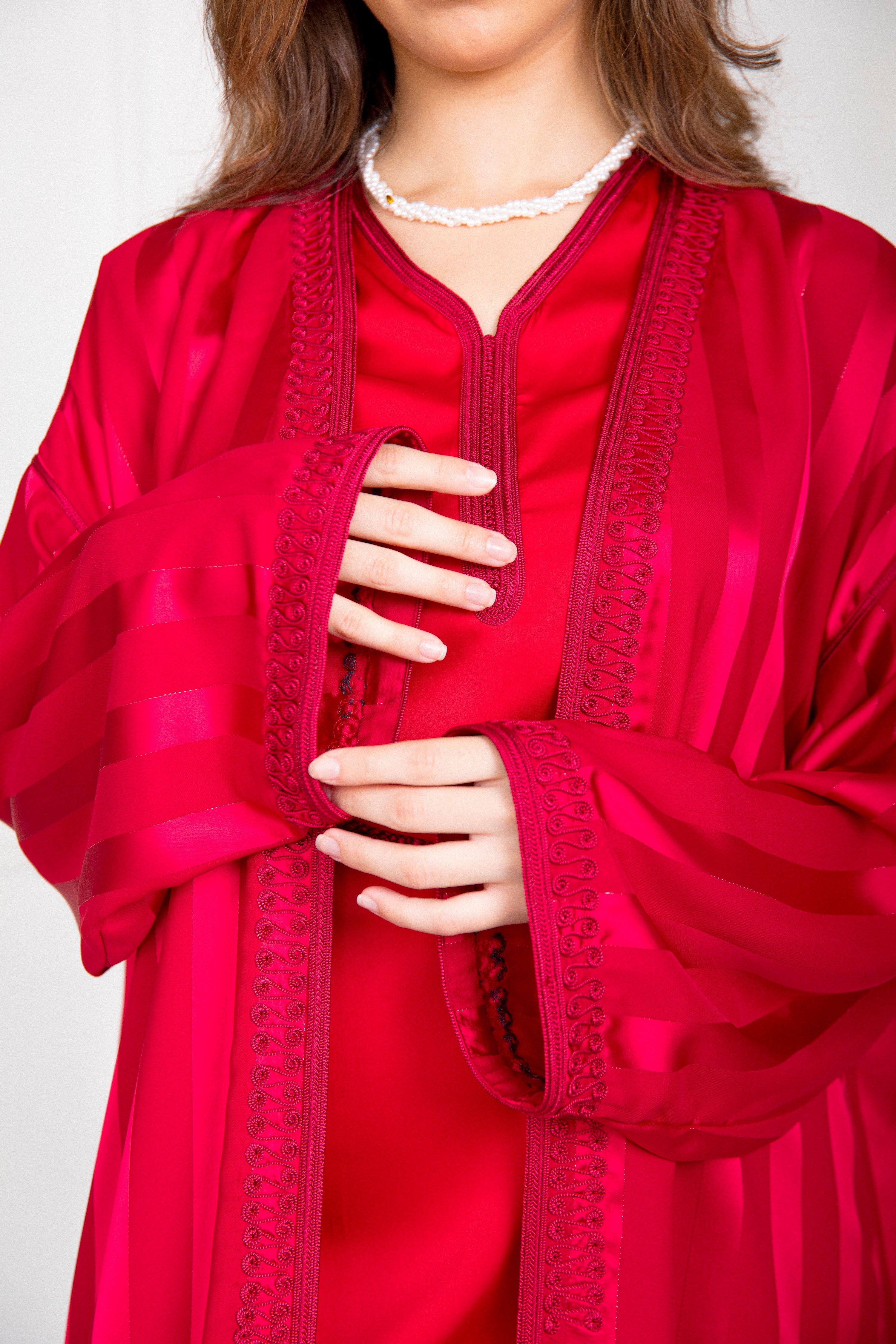 Ensemble Kimono et Robe - Jawhara & Demi-soie
