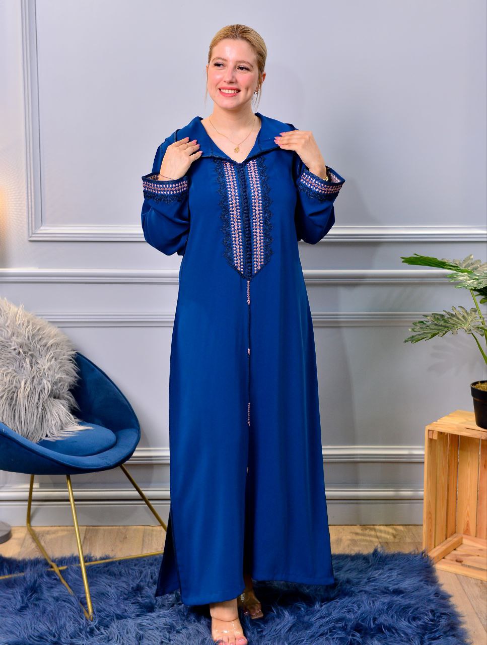 ✨ Nouvelle djellaba moderne à coupe évasée