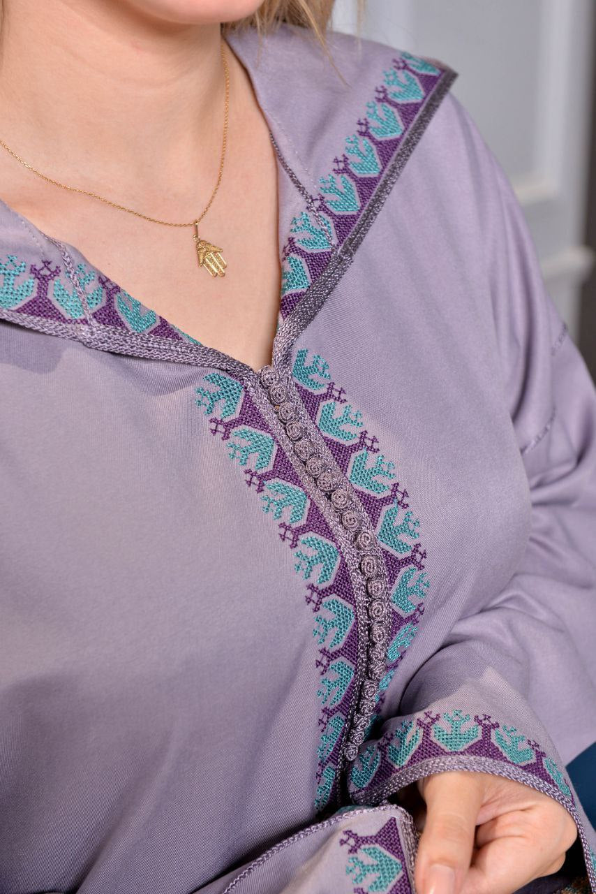 🌸 Nouvelle Djellaba Moderne – Softella 🌸
