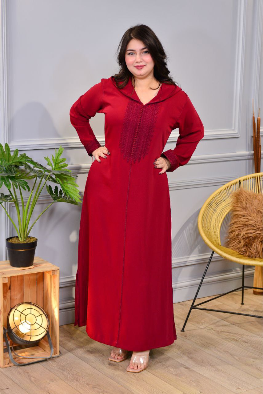 🧵 Tissu : Crêpe Dossoie soie + nouvelle broderie « kṭarfel »