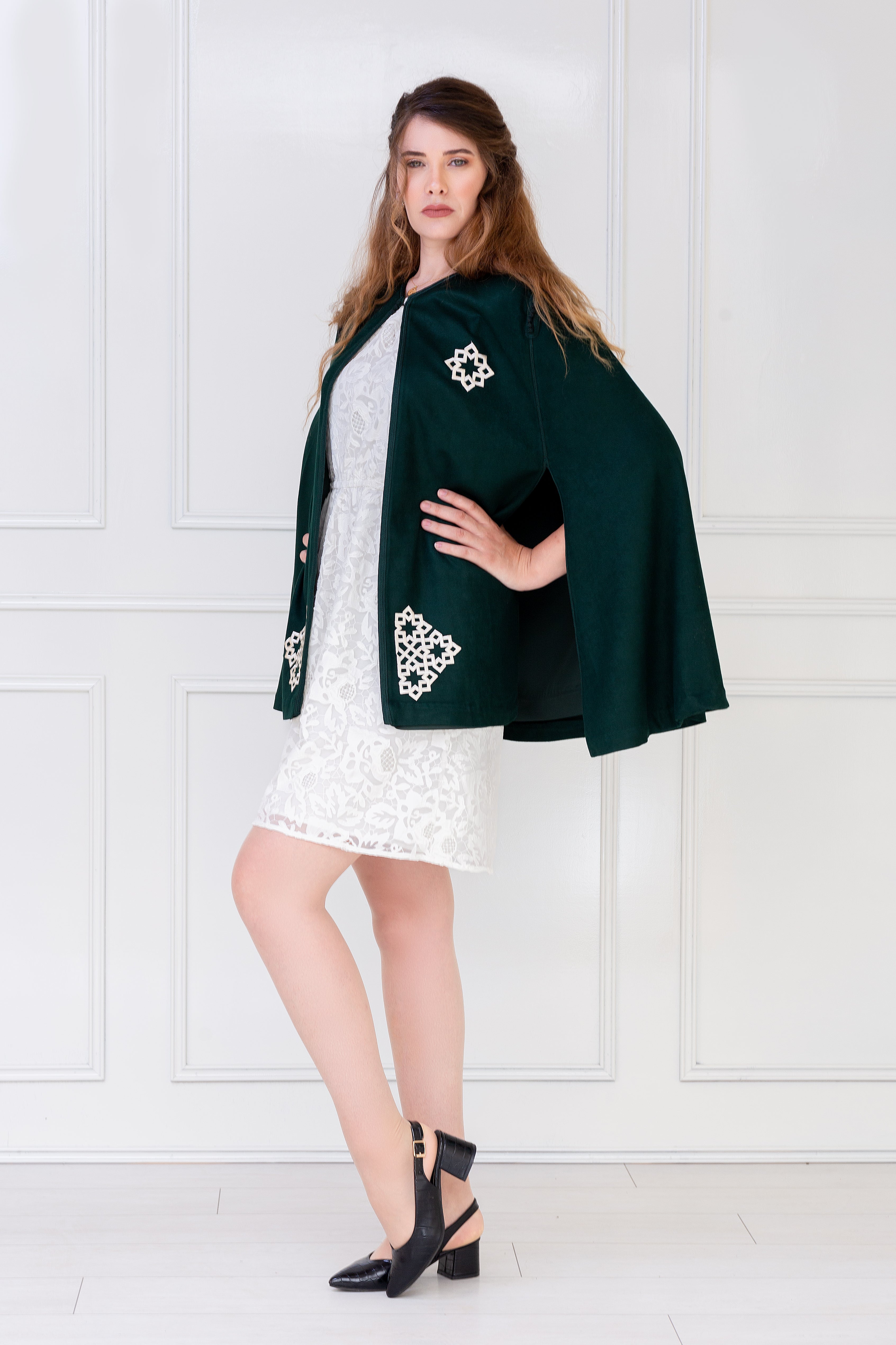 Cape en Mlifa – Mosaïque - Cape pour femme