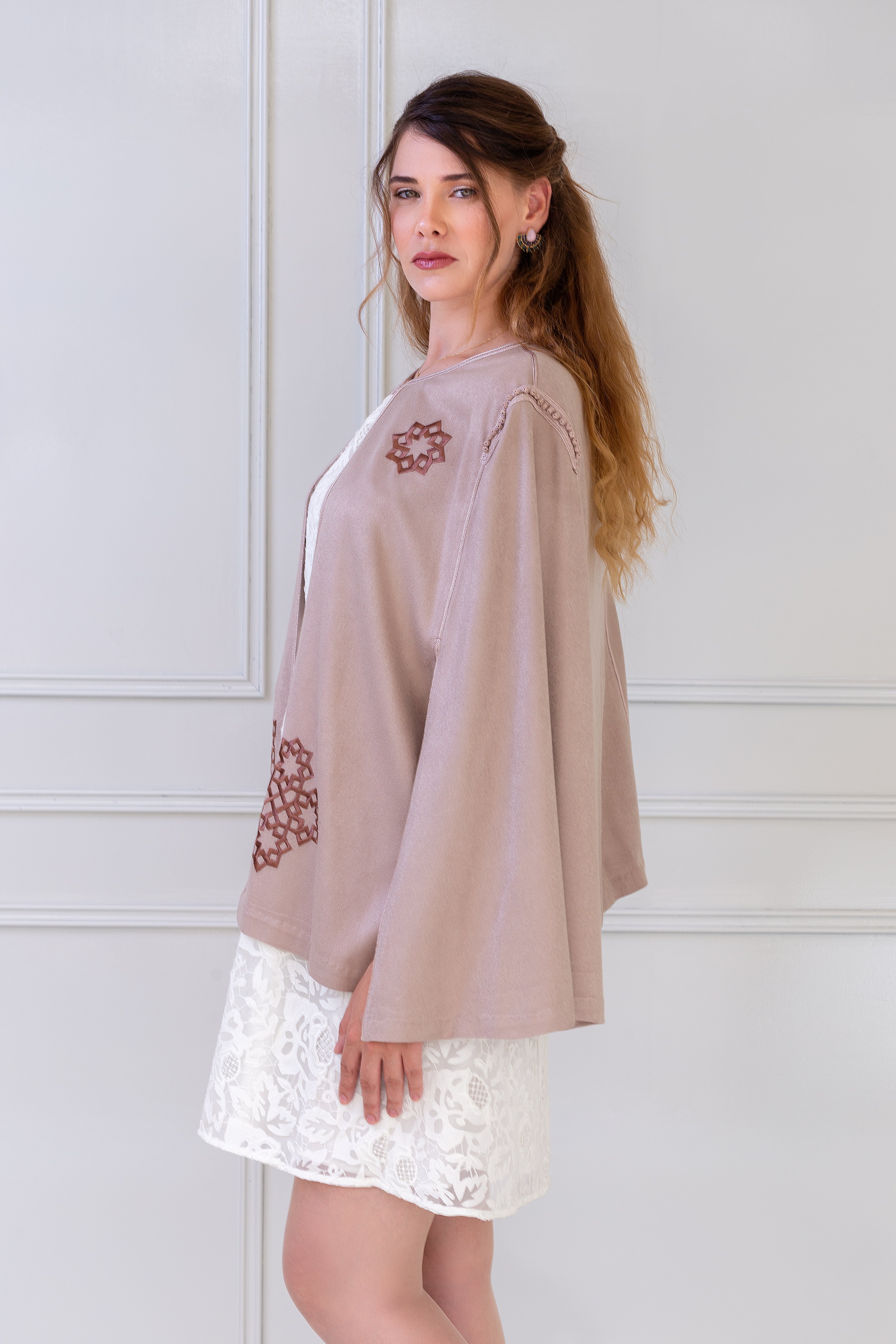 Cape en Mlifa – Mosaïque - Cape pour femme