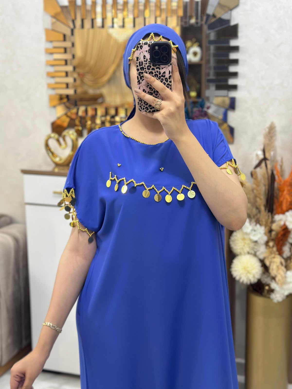 👗 Abaya égyptienne avec foulard