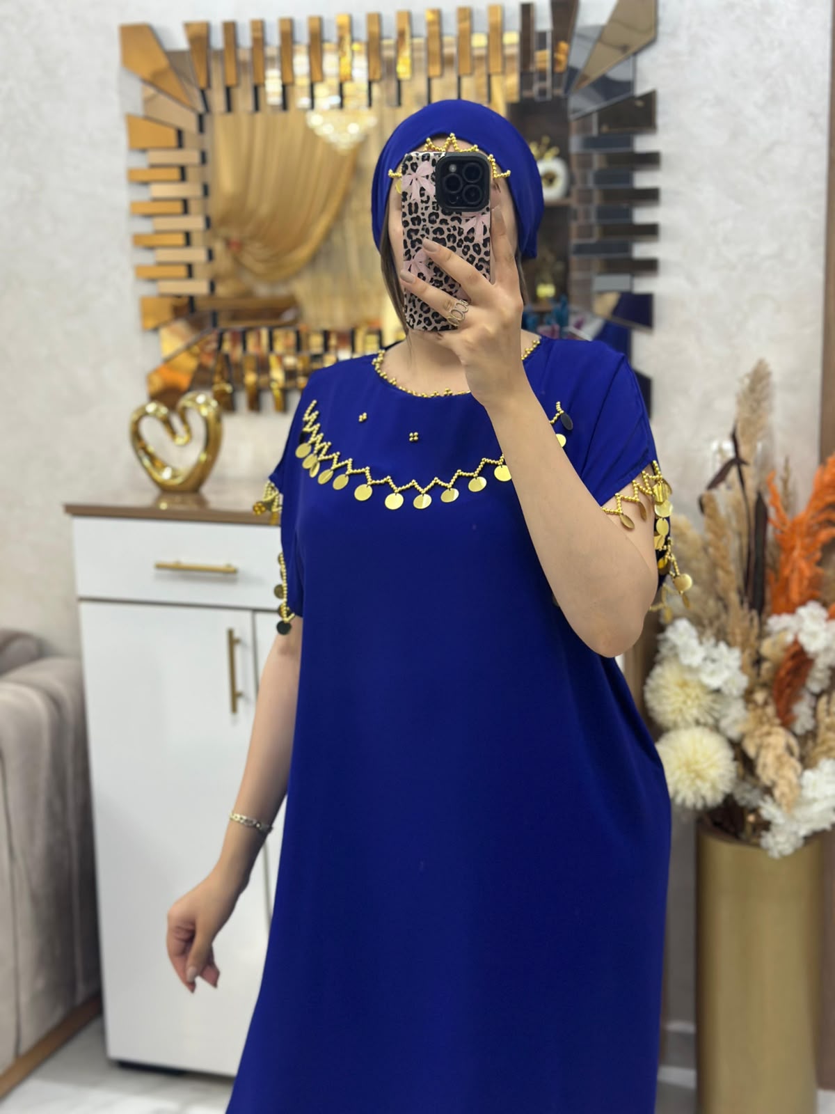 👗 Abaya égyptienne avec foulard