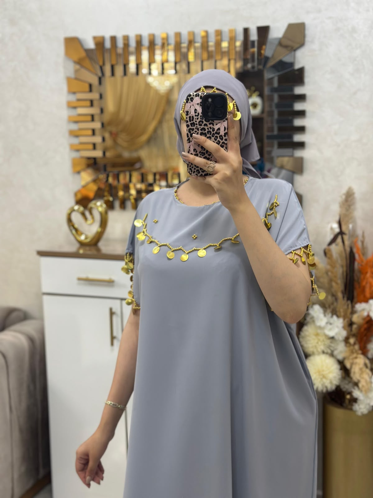 👗 Abaya égyptienne avec foulard